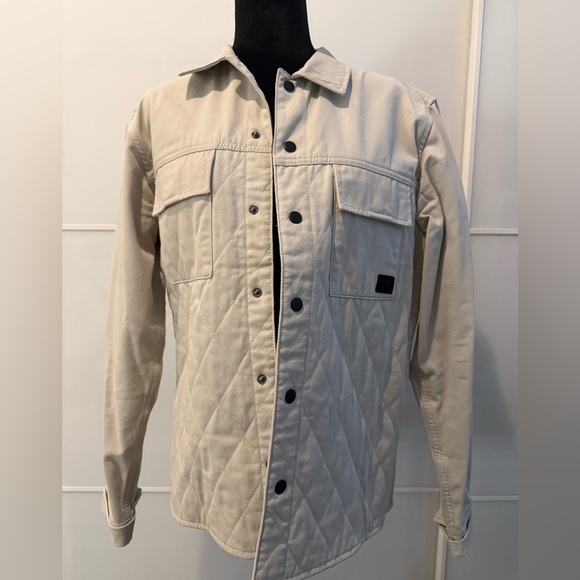 Men’s Jack & Jones Tan Lightweight Shirt Jacket - Picture 1 of 7